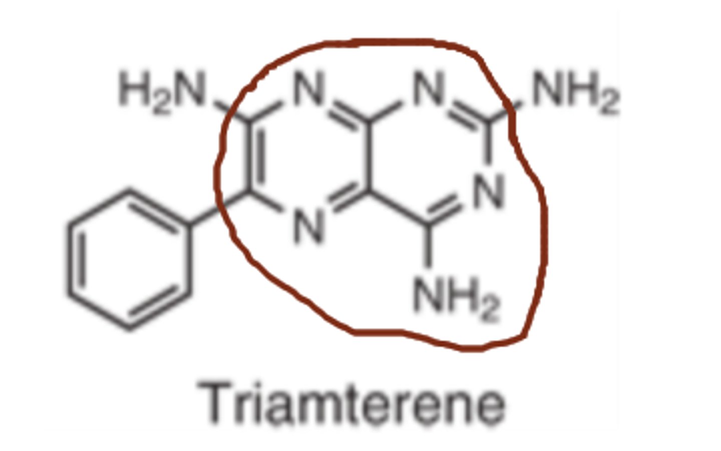 <p>- pteridine</p><p>70% absorbed on oral administration</p>