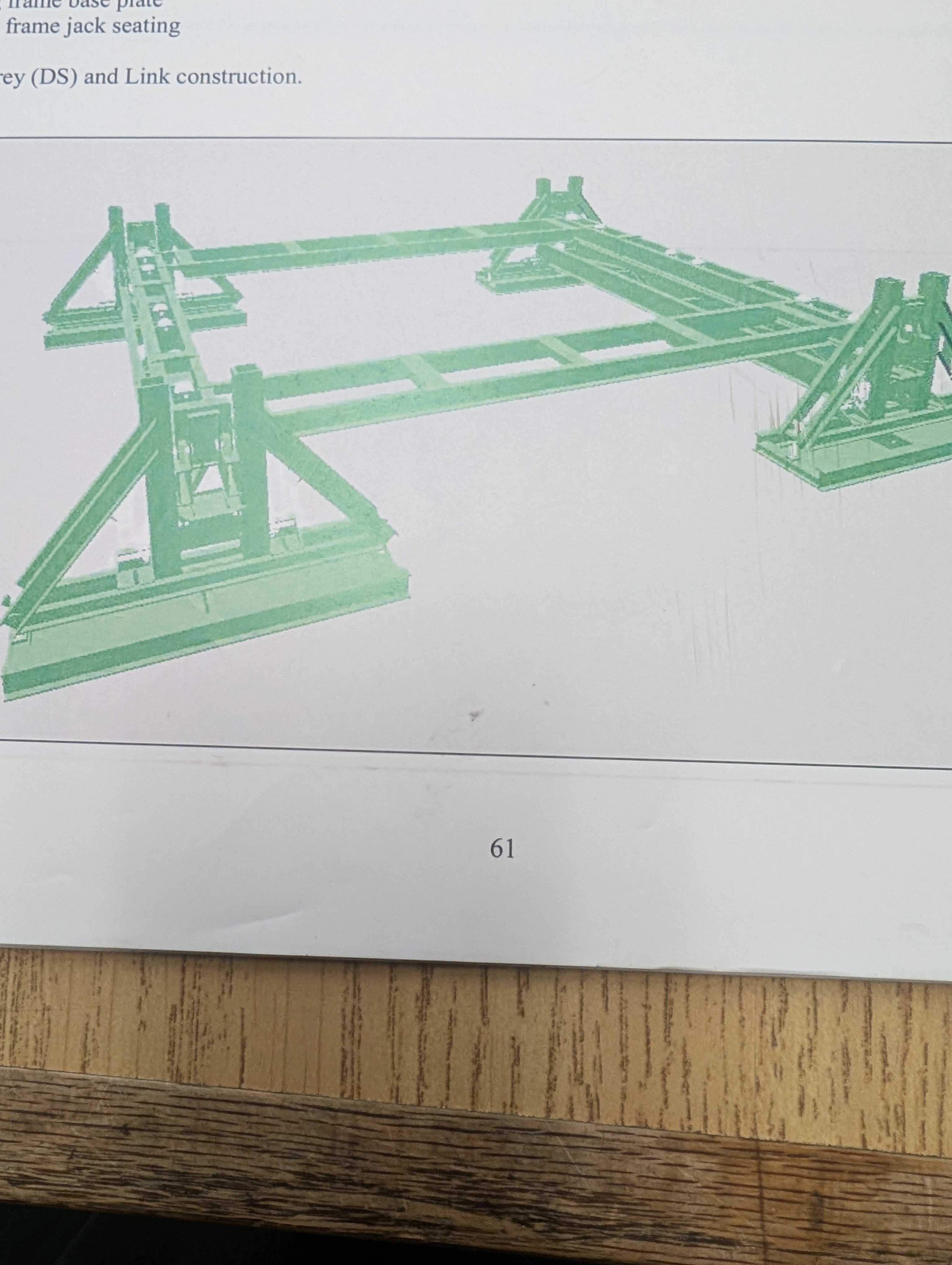 <p>Building frame</p>