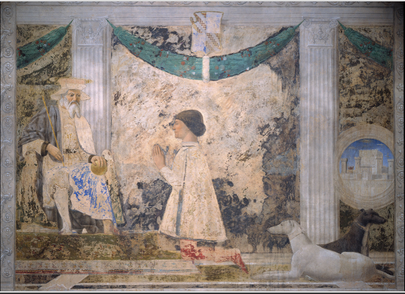 <p>St. Sigismund and Sigismund Malatesta</p>