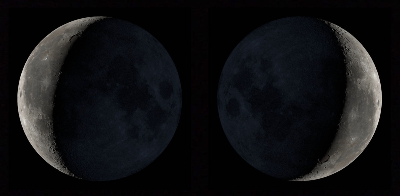 <p>where would you see the moon facing this direction? why?</p>