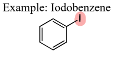 <p>A Halogen-Substituted Hydrocarbon Derivative</p><p>= contain a <mark data-color="red">halide </mark><u>directly</u> connected to a benzene ring</p>