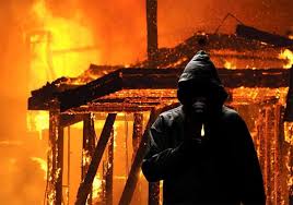 <p>Criminal act of intentionally setting fire without lawful consent (was there a motive?)</p>