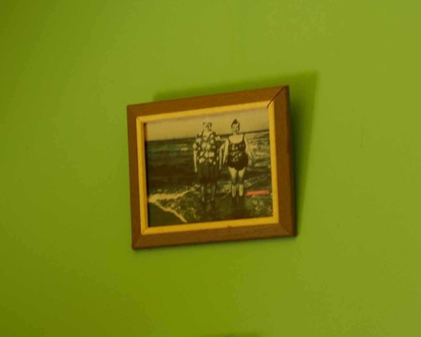 <p>the painting/ the picture</p>