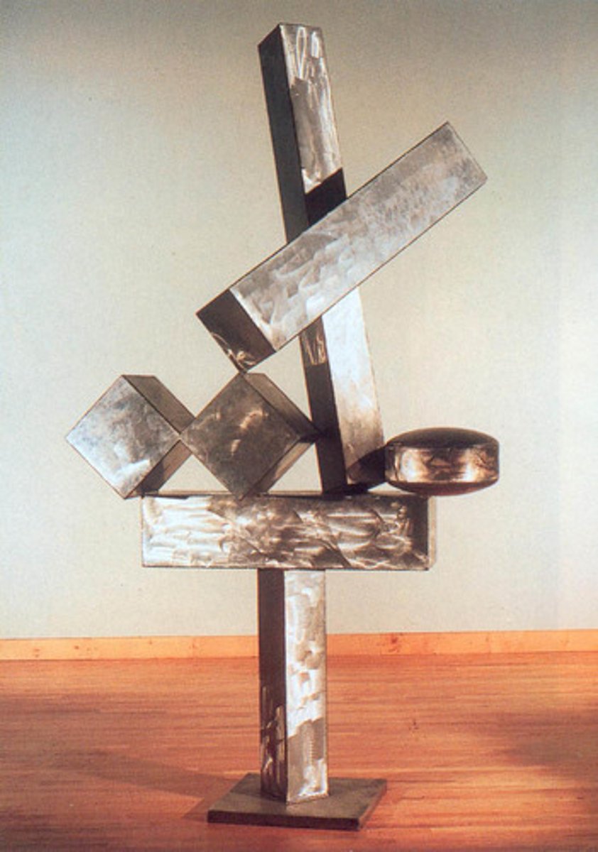 <p>David Smith, Cubi XIX, 1964</p>