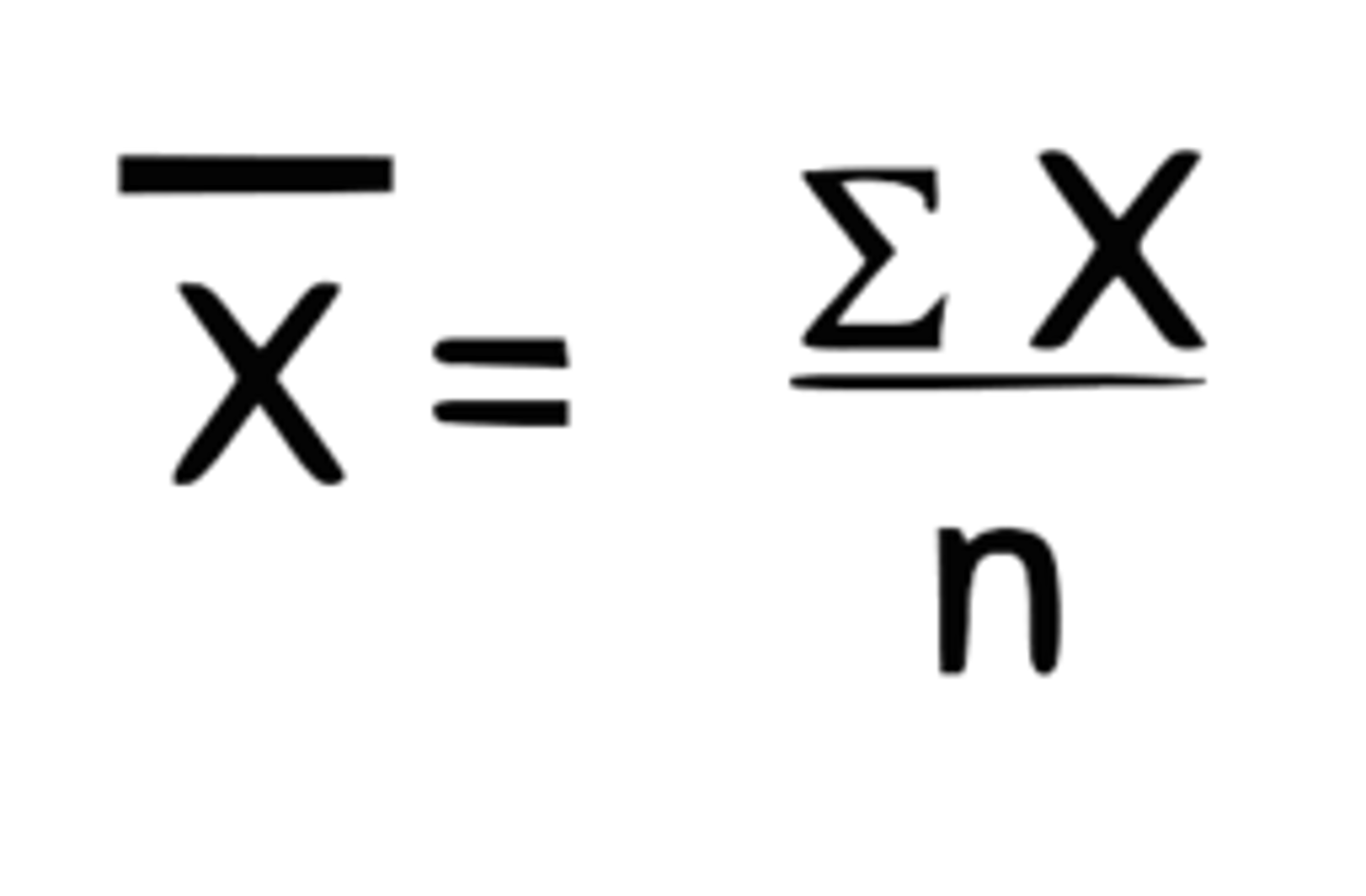 <p> add up all the individual scores and divide them by the amount of scores there are</p>