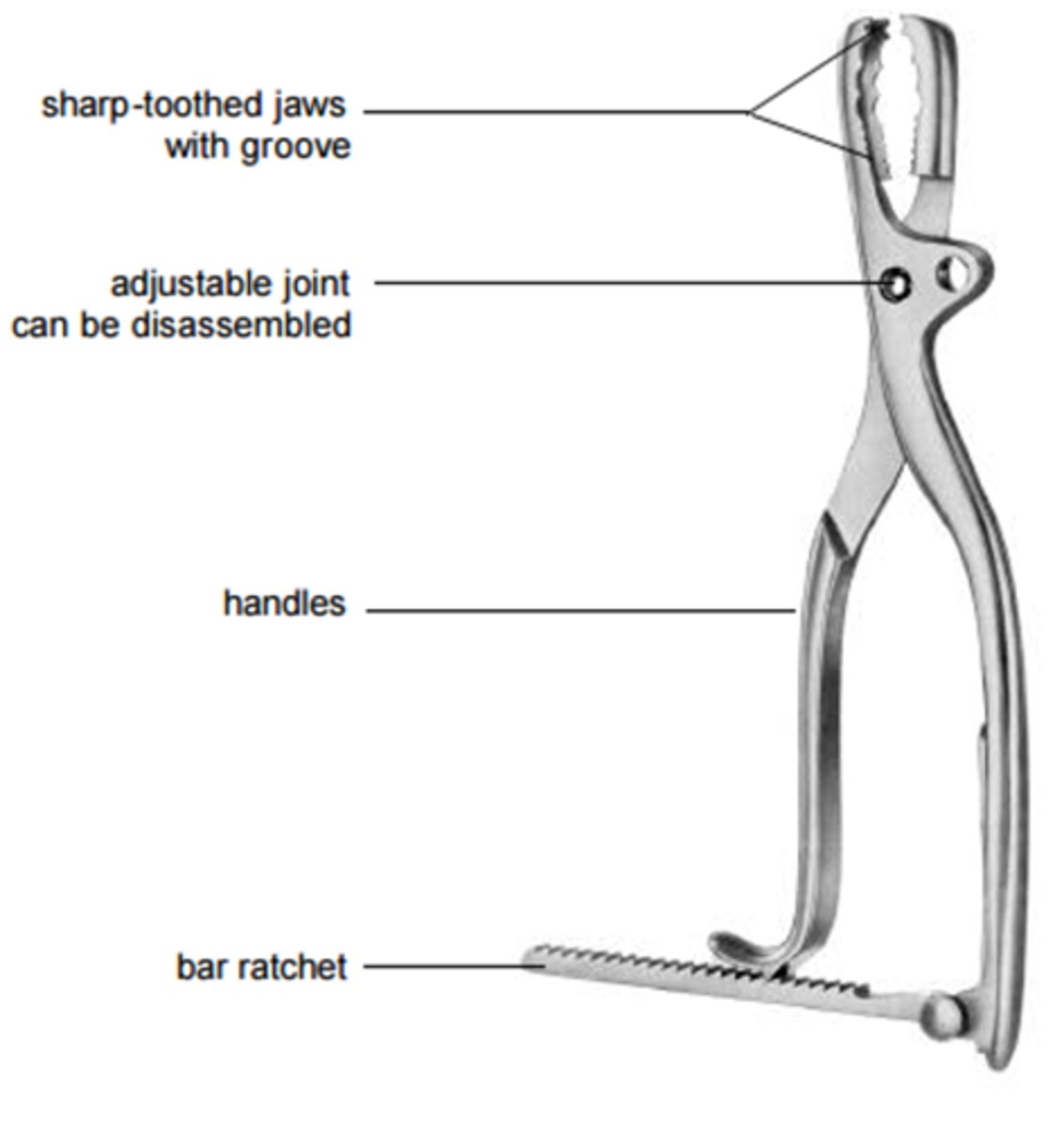 <p>Used for orthopedic surgeries that require precise bone manipulation.</p>