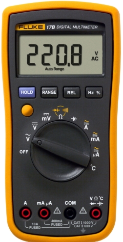 <p>measure voltage, current, and resistance.</p>