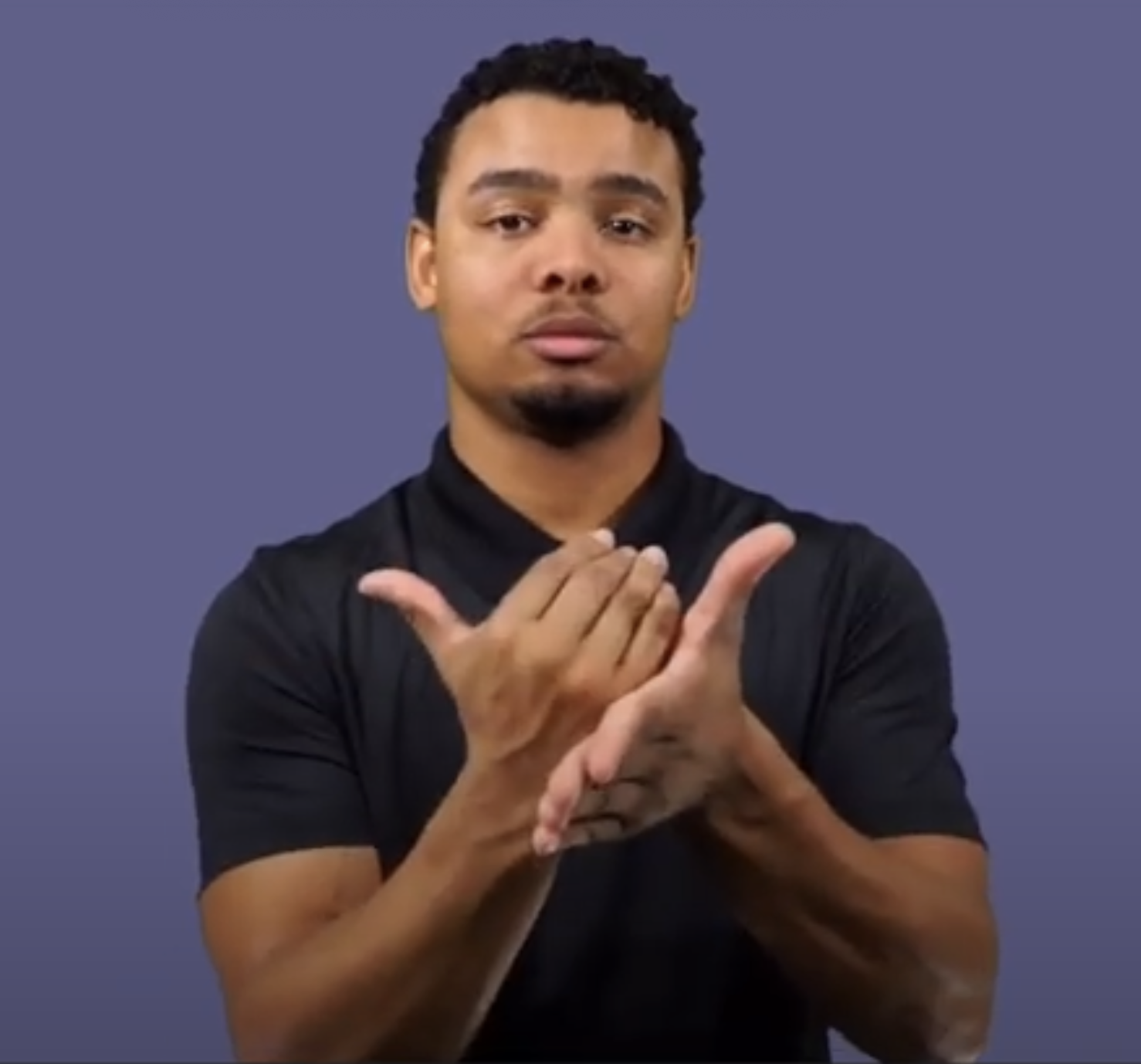 <p>flip the page back towards you once</p>