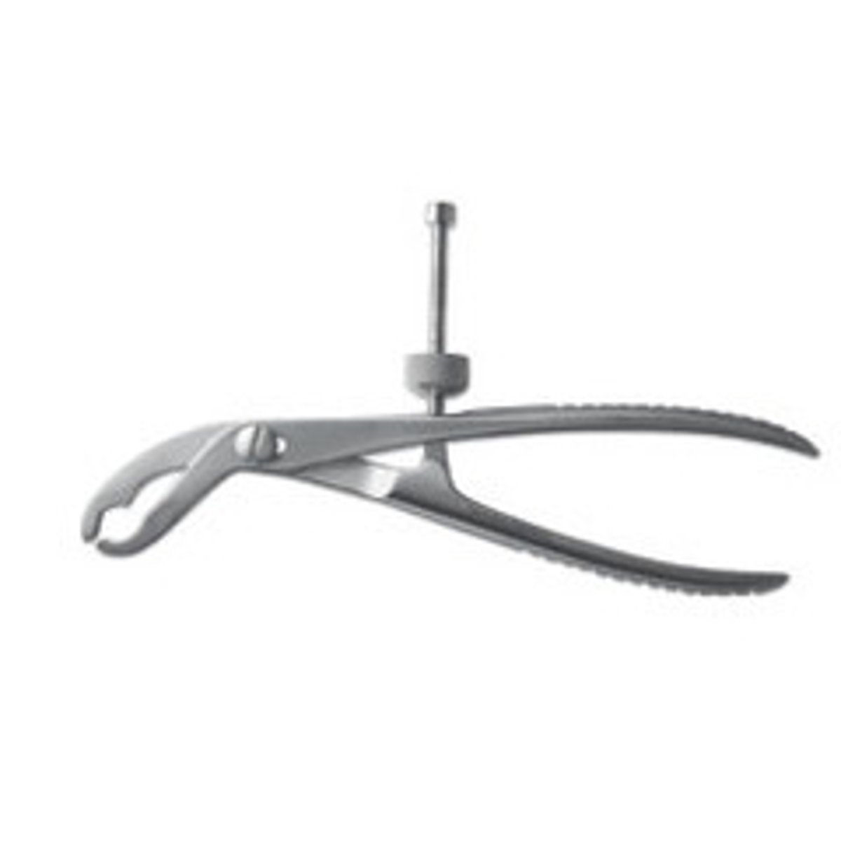 <p>Used for holding bones during orthopedic surgeries, often for joint repairs.</p>