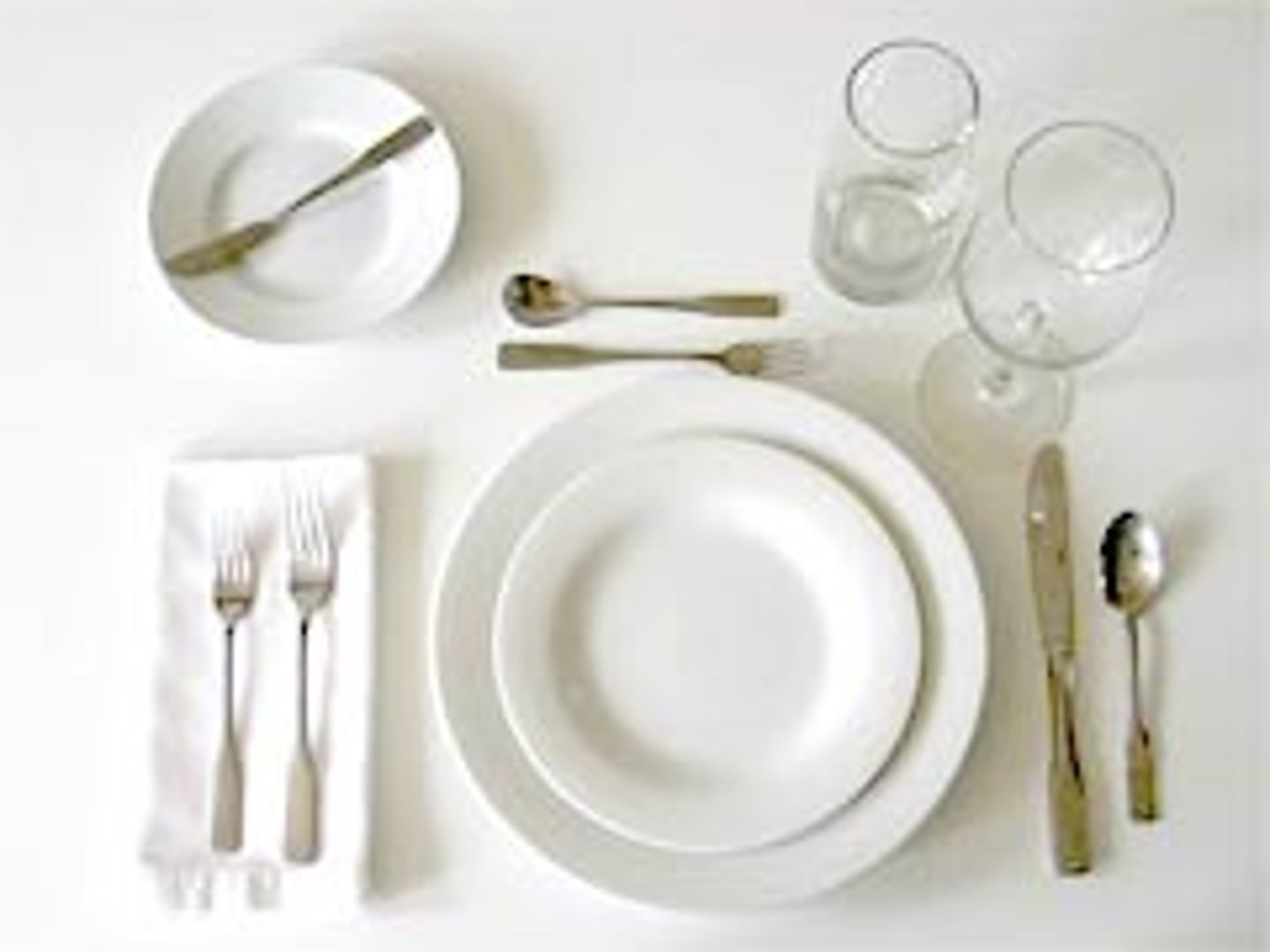 <p>to set the table</p>