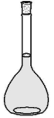 <p>Volumetric flasks</p>