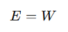<p>Energi är förmågan att utföra arbete. Alltså när du har gjort ett arbete har du överfört energi.</p><ul><li><p>Energi (E) = [Joule]. </p></li></ul><p></p><p><strong>Ex:&nbsp;</strong></p><ul><li><p>Du lyfter en låda upp 2 meter med kraft på 100 N.&nbsp;</p></li><li><p><span>W = 100 [N] * 2 [m] = 200 [J].</span></p></li><li><p><span>E = W = 200 [J].</span></p></li><li><p><span>Det betyder att du har överfört 200 Joule energi till lågan (i form av lägesenergi).</span></p></li></ul><p></p>