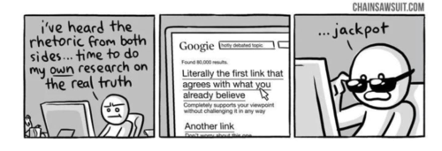 <p>our support for a given opinion can be stronger when faced with facts that oppose it</p>