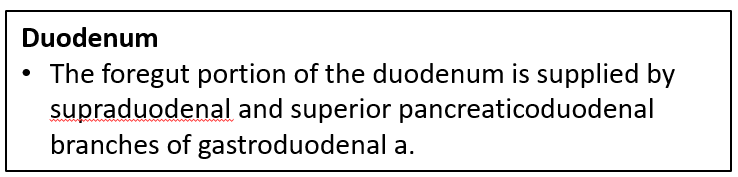 <p>What supplies blood to the <strong>greater curvature of the stomach?</strong></p>