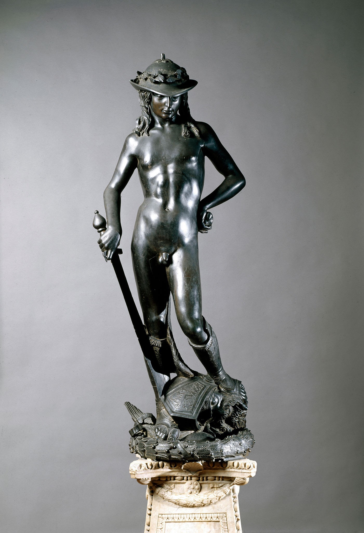 <p>Bronze David</p>