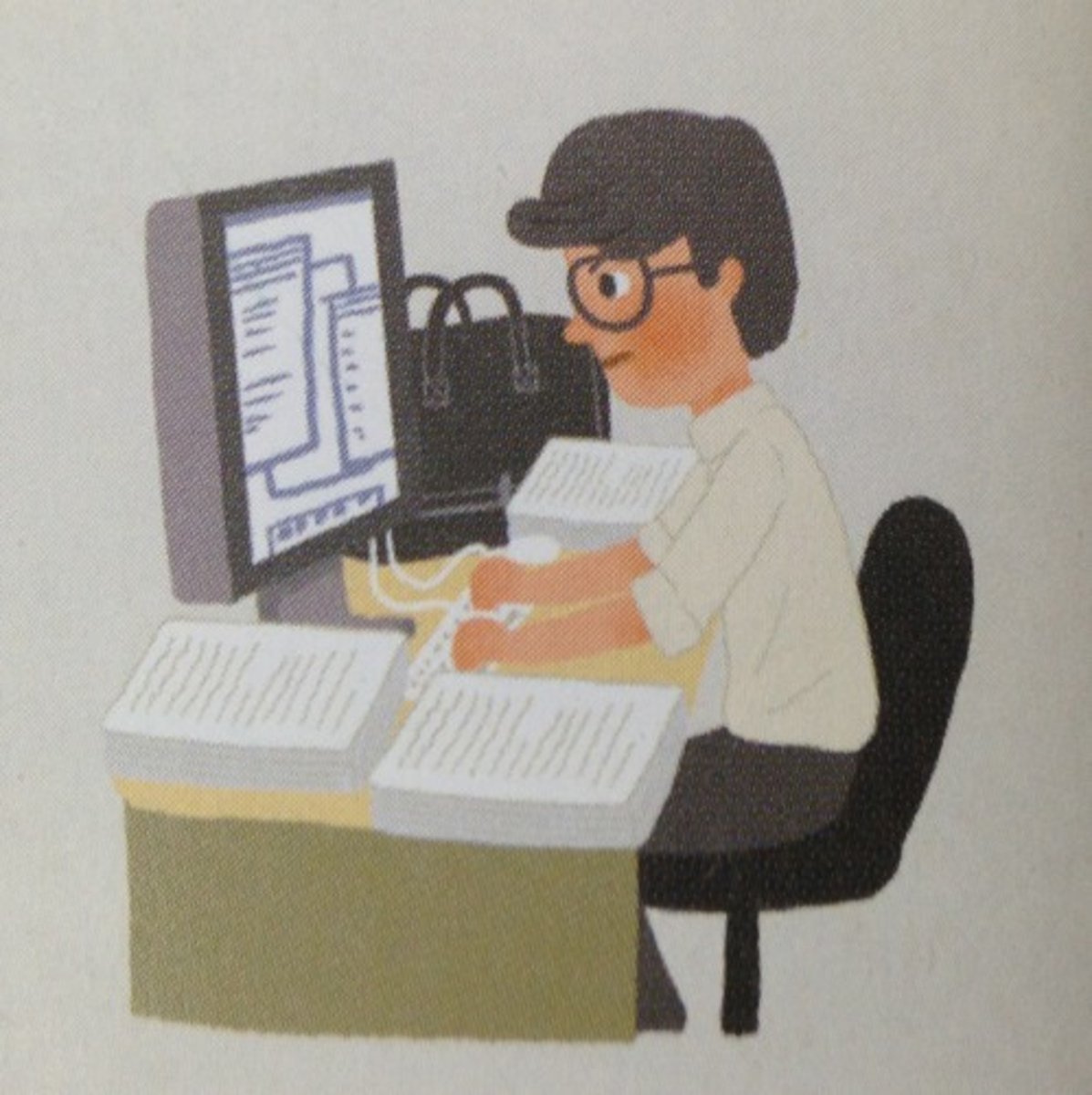<p>(v) làm việc</p>