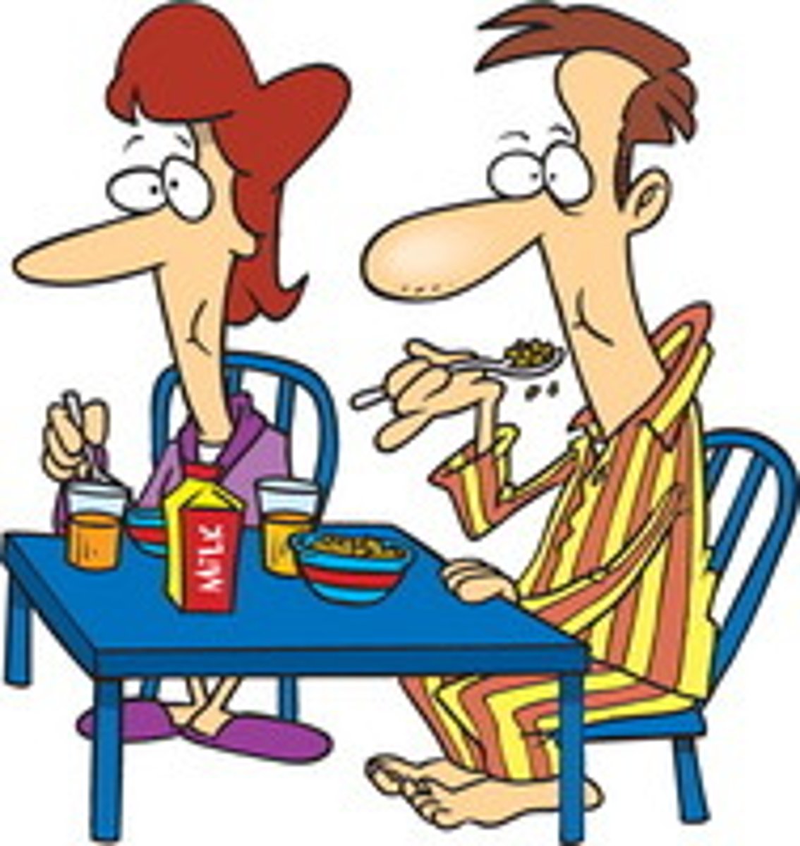 <p>ellos comían</p>