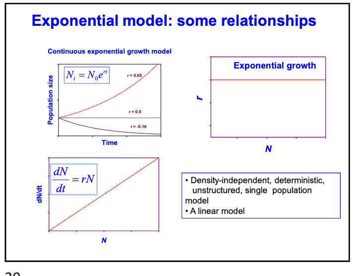 Relationship between

t and N

N and r

N and dN/dt