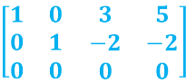 <p>If we continue to apply elementary row operations to a row echelon form of a matrix, we can obtain a matrix in which every column that has a leading 1 has 0’s elsewhere.</p>