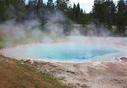 A natural source of water formed when water from an aquifer percolates up to the ground surface.