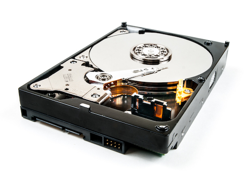 <p>nonvolatile memory used to store programs and data between runs </p>
