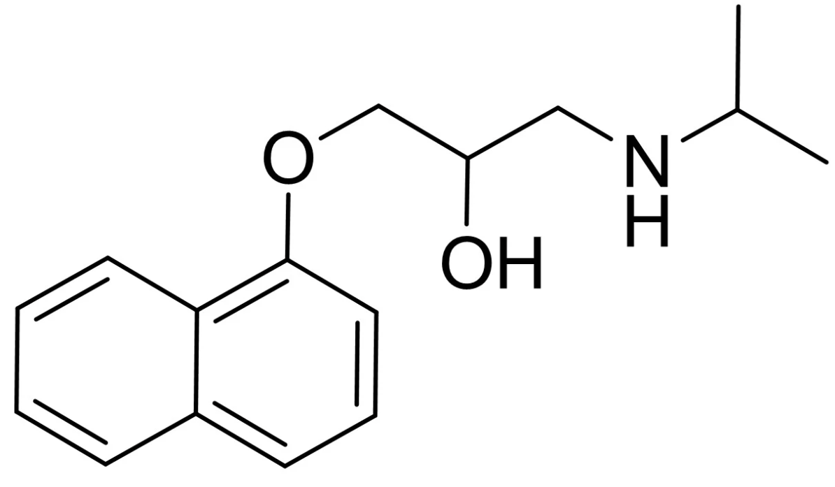 <p>Propranolol is formulated as the HCl salt. On what region does the salt form?</p>