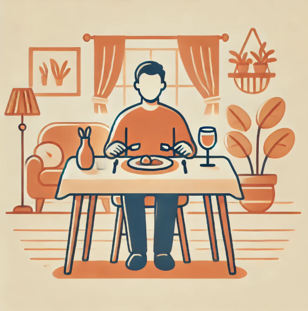 <p>To have/eat dinner</p>