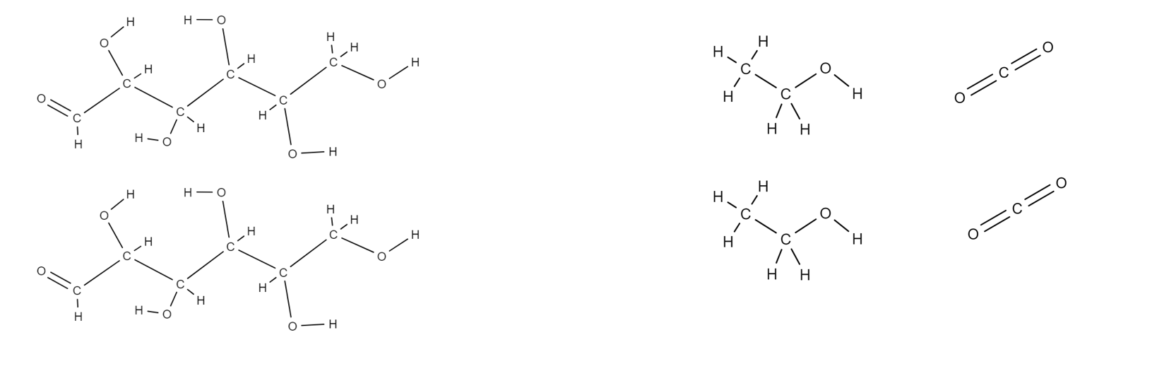 <p>C<sub>6</sub>H<sub>12</sub>O<sub>6(aq)</sub> —&gt; (Zymase) 2C<sub>2</sub>H<sub>5</sub>OH<sub><sup>(aq) </sup></sub>+ 2CO<sub>2(g)</sub></p>