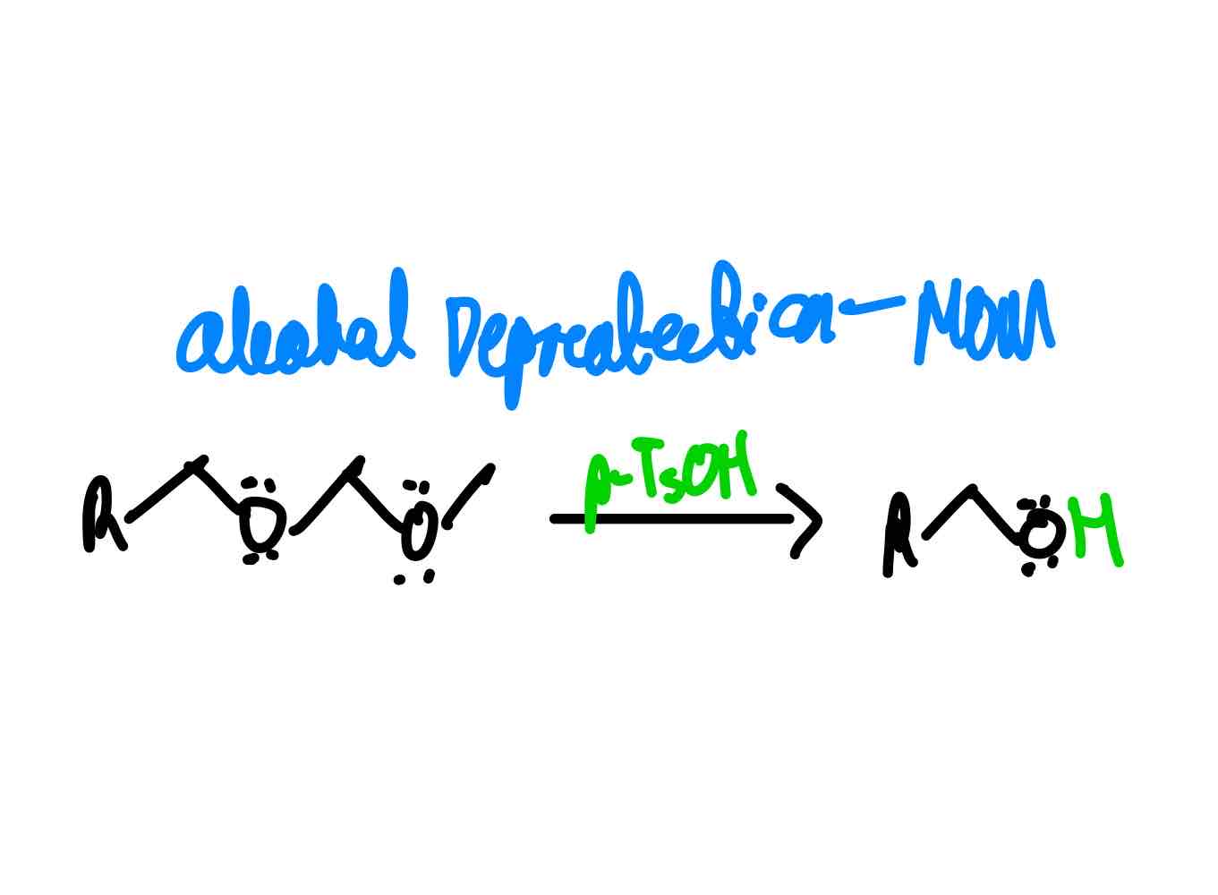 <p>An acid, optimally p-TsOH.</p>