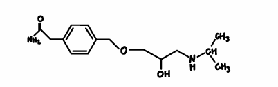 <p>beta blocker</p><p>beta 1 selective </p>