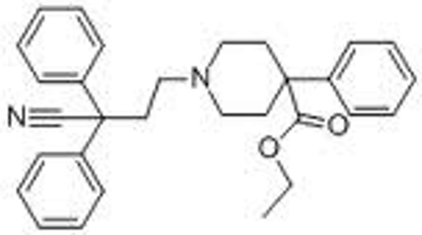 <p>PRODRUG for difenoxin, weak mu agonist</p>