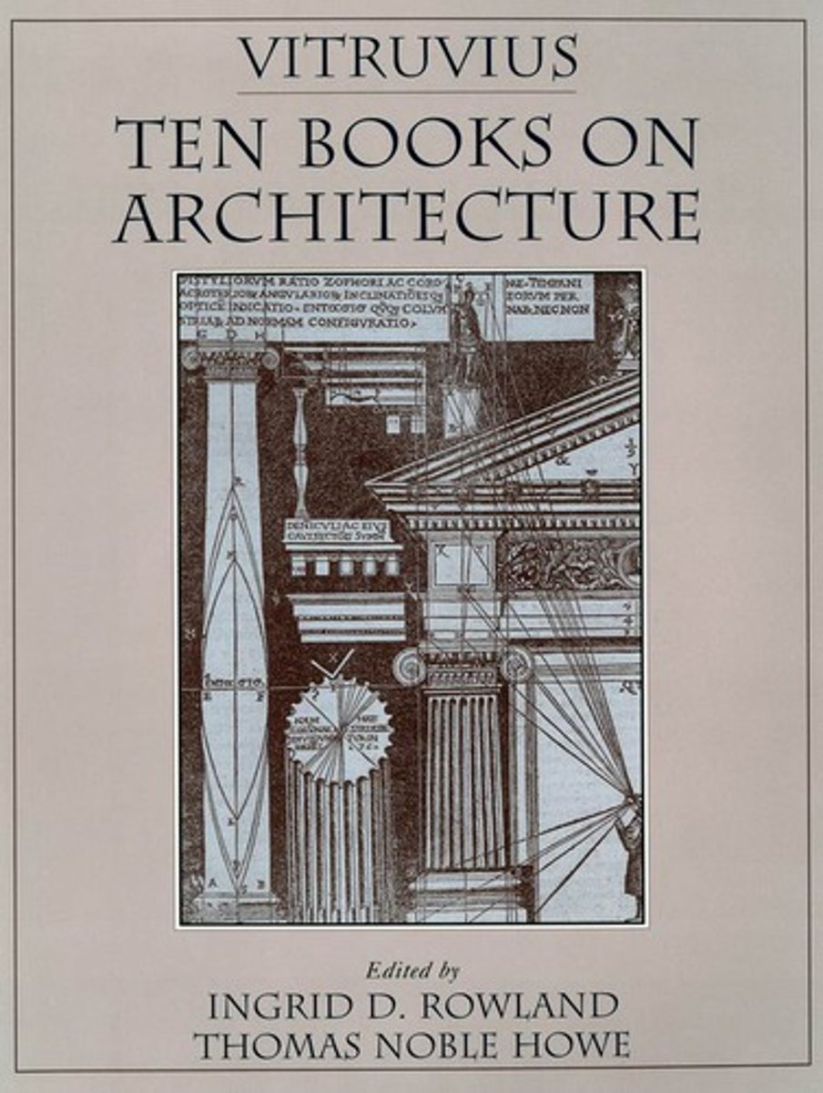 <p>ca. 85-20 v.C. : Schreef "De Architectura", de enige bewaarde tekstuele bron over de oudheid. Hij definieerde de kwaliteiten firmitas (stevigheid), utilitas (functie) en venustas (schoonheid).</p>