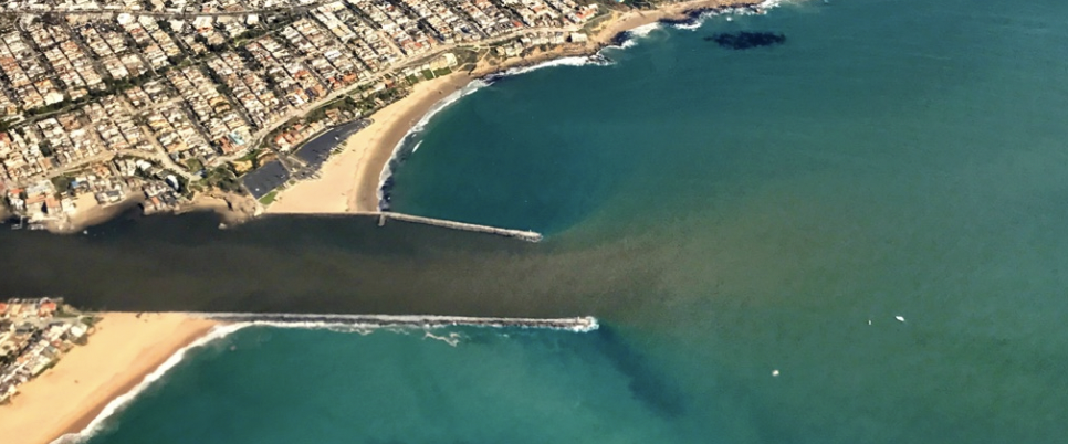 River Runoff into Ocean