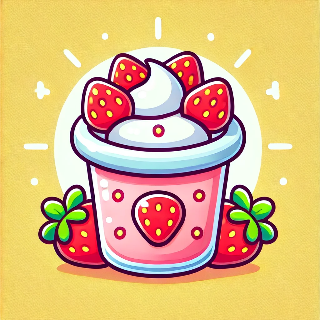 <p><strong>Strawberry Yogurt</strong></p>