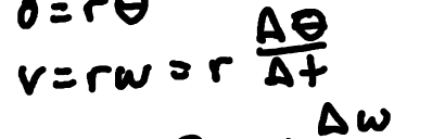 <p>the rate of change of angular displacement of an object; it describes how fast an object rotates around an axis. </p>