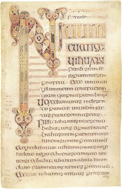 <p>Libro di Durrow</p>