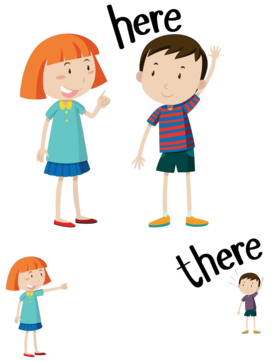 <p>[Adverb] In or at this place. [这里]</p>