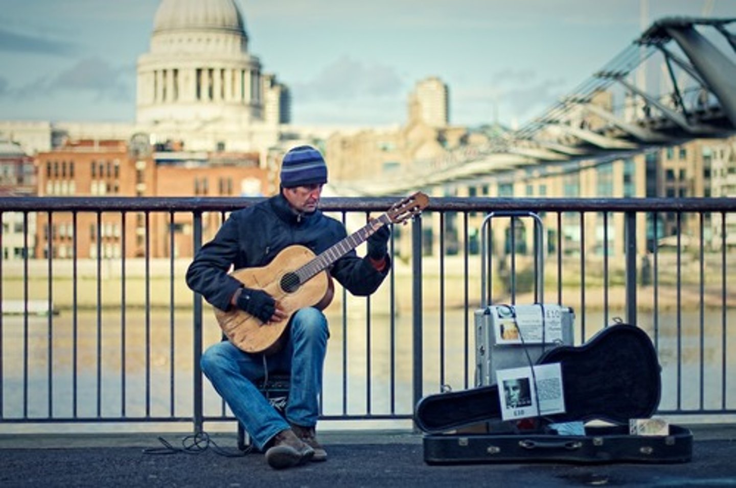 <p>a musician</p>