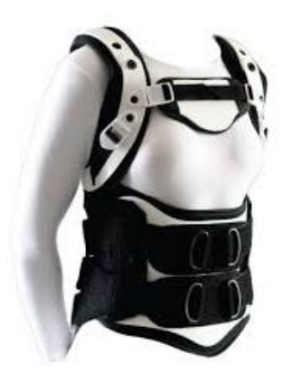 <p>Name this orthosis. How is it constructed? Motion limitation?</p>