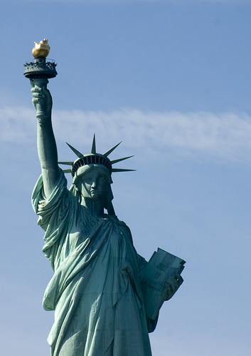 <p>Genre: Sculpture</p><p>Statue of Liberty</p><p>Date: 1886</p><p>a large statue symbolizing hope and freedom on Liberty Island in New York Harbor</p>