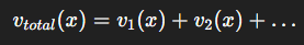 <p><strong>Superposition Principle</strong> Equation</p><p></p>