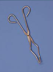 <p>Used to pick up and hold hot crucibles, flasks, evaporating dishes, or small beakers</p>