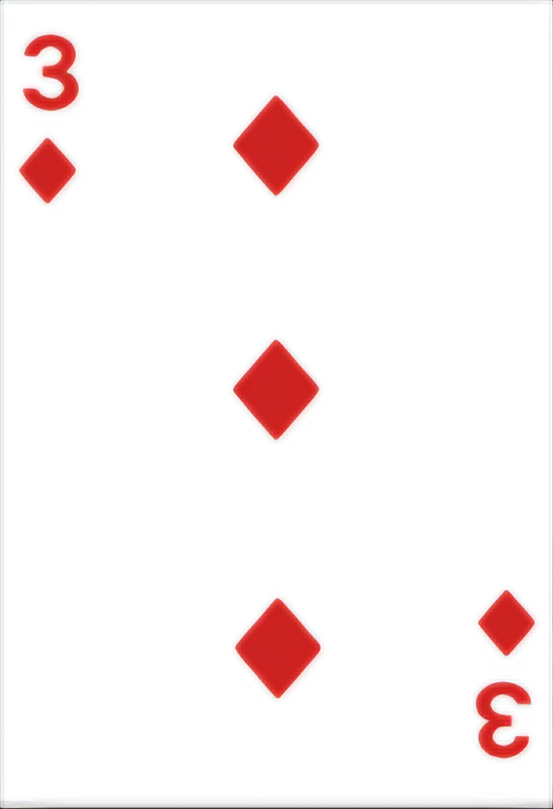 <p>3 of diamonds</p>