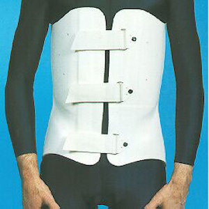 <p>- restrict all motion of the trunk </p>
<p>- provides maximum/highest orthotic immobilization and control of the spine </p>