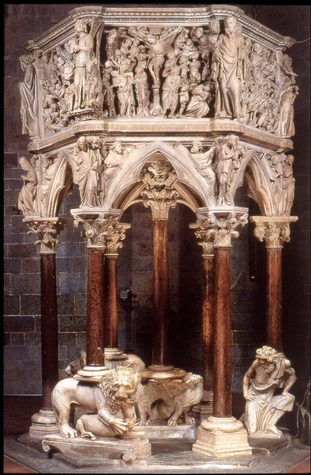 <p>Baptistery Pulpit of Sant’Andrea</p>