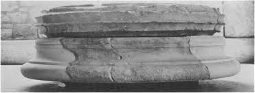 <p>Ionic only, molded onto columns bottom</p>