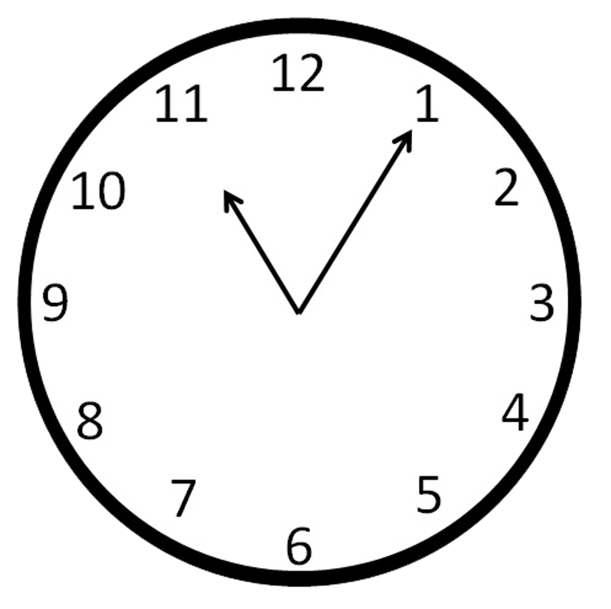 <p>It is 11:05p.m.</p>