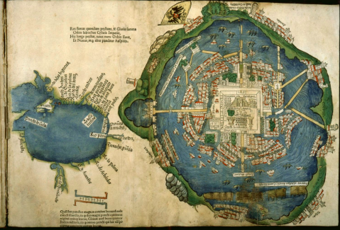 <p>● Mexica peoples migrated south in present-day Mexico</p><p>● Vision of an eagle eating a snake on a cactus in 1323</p><p>● Tenochtitlan was founded as an island city on Lake Texcoco in 1325</p>