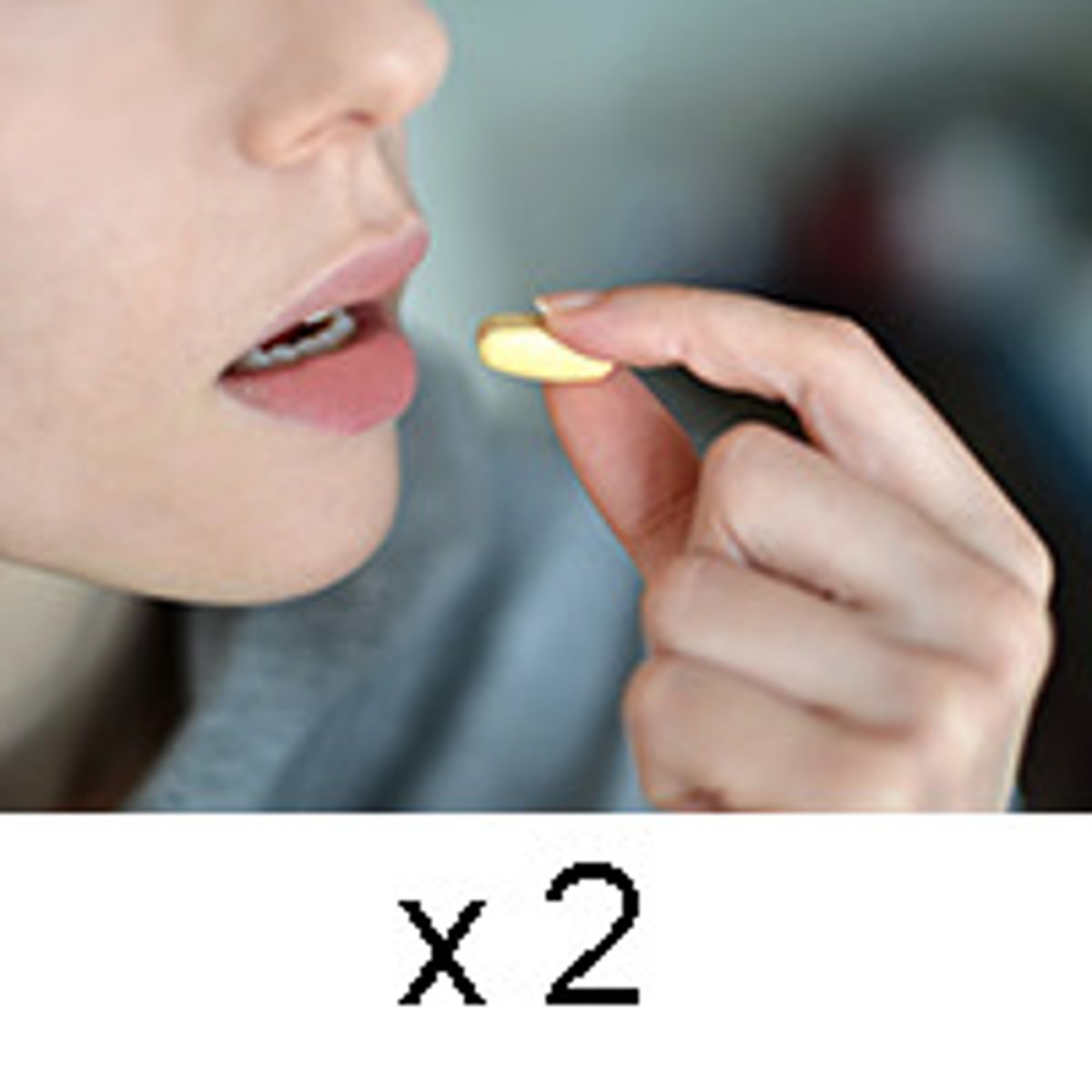 <p>2x a day</p>