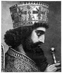 king of Persia who expanded the Persian Empire and invaded Greece but was defeated at the battle of Marathon